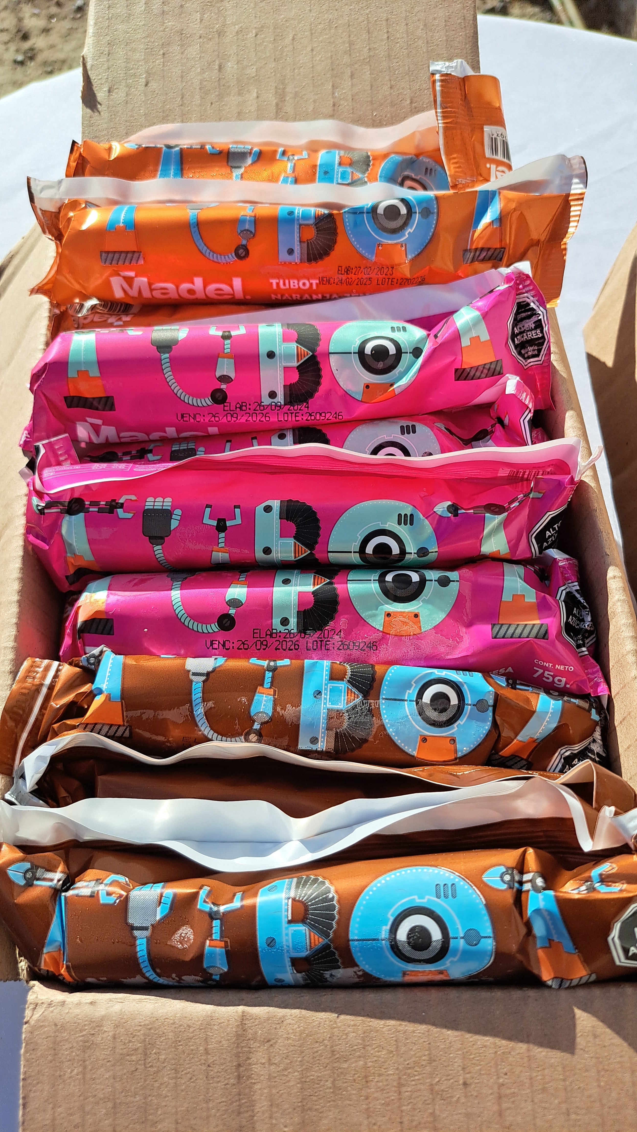 Trilogía de Tubot Helados Especiales