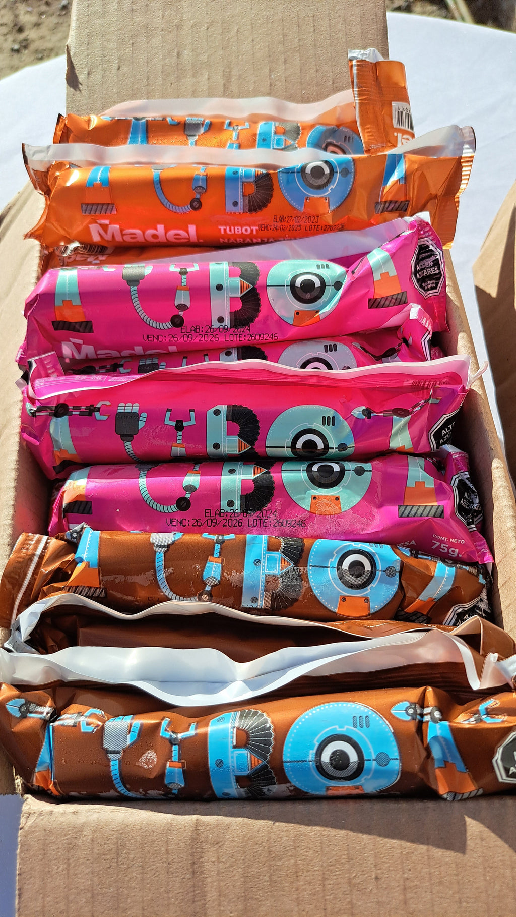 Trilogía de Tubot Helados Especiales