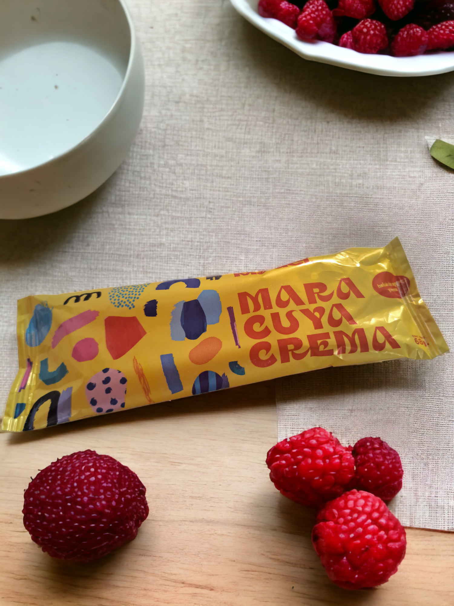 Cajas de Paletas de Maracuyá Crema (48 paletas)