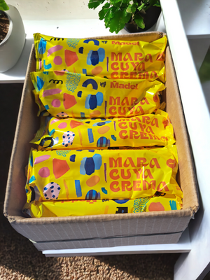 Cajas de Paletas de Maracuyá Crema (48 paletas)