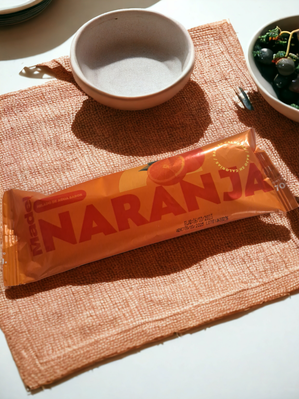 Paleta de Naranja Agua (48 paletas) Sin sellos