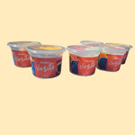 Vaso de helado cremoso: Frutilla vainilla "SIN SELLOS" (36 vasitos)